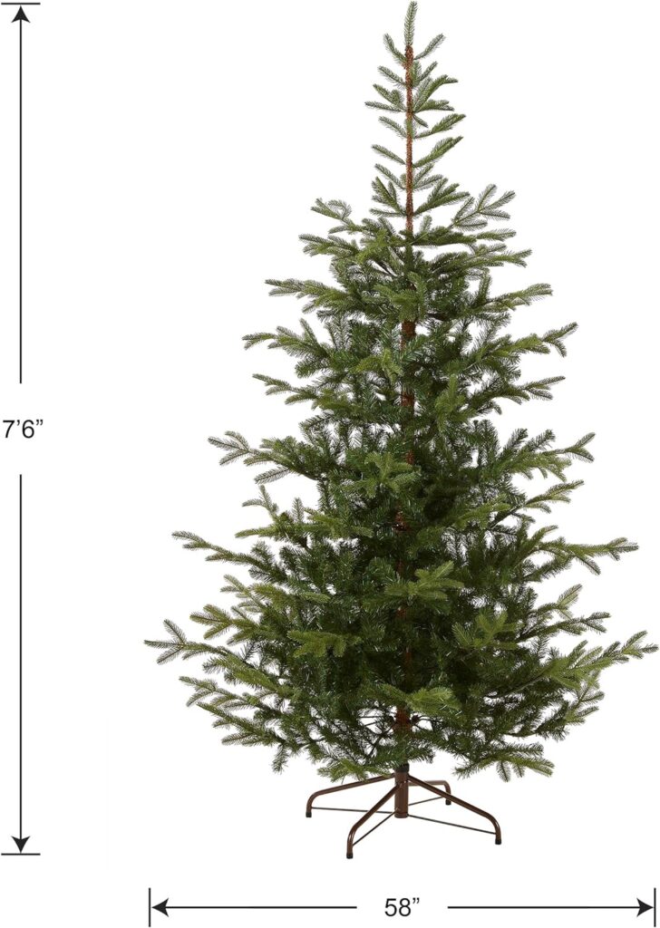 National Tree Company Feel Real Artificial Christmas Tree - Norwegian Spruce Tree - 7.5 ft